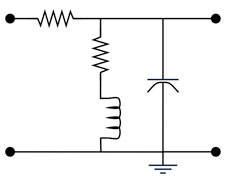 An RLC circuit diagram in honor of KCKCC's electronics lab.