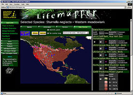The Lifemapper home page