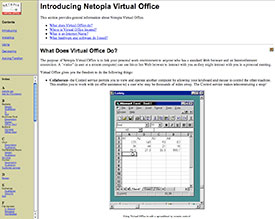 Netopia Virtual Office Online Documentation